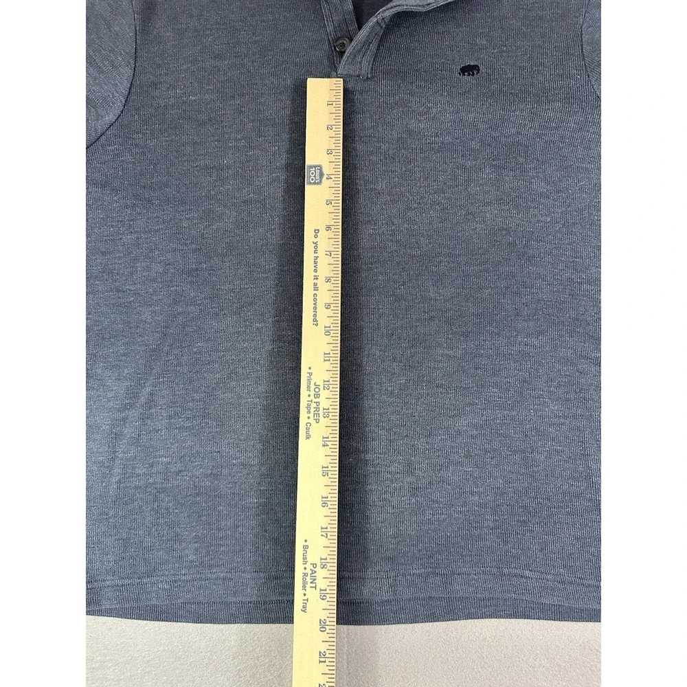Vintage Banana Republic Minimalist Sustainable Cotton Sweater Men's Size XL Blue